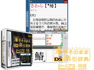 Kanji Sonomama - DS Rakubiki Jiten (Japan) Cover